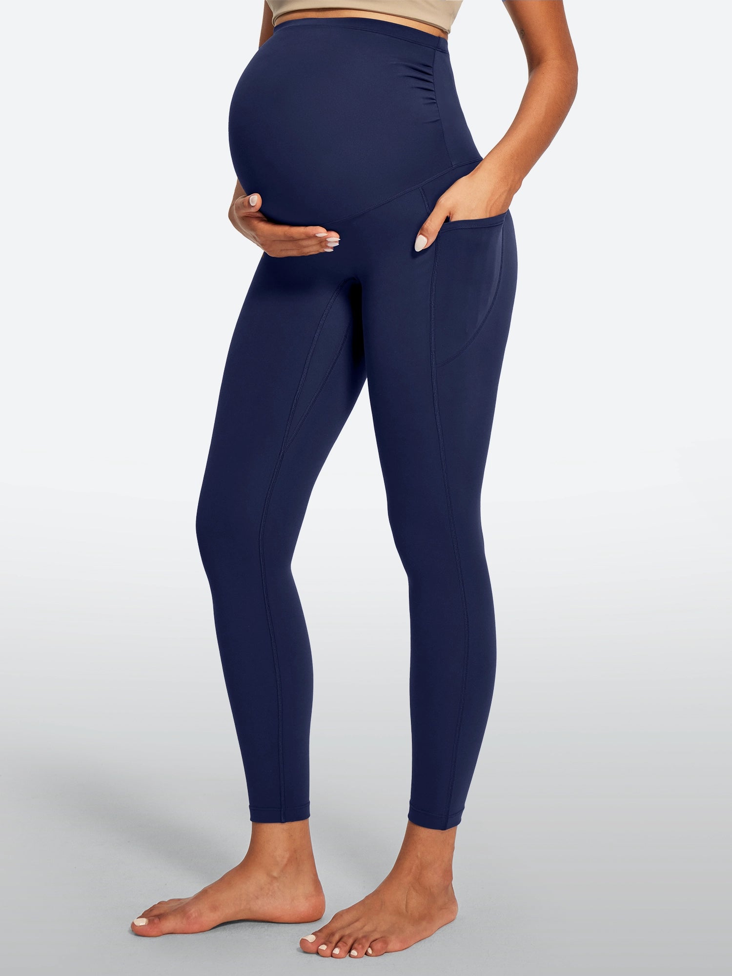 IUGA Comfy Stretch Over The Belly Maternity Leggings | Affordable Yoga Leggings & Activewear by IUGA