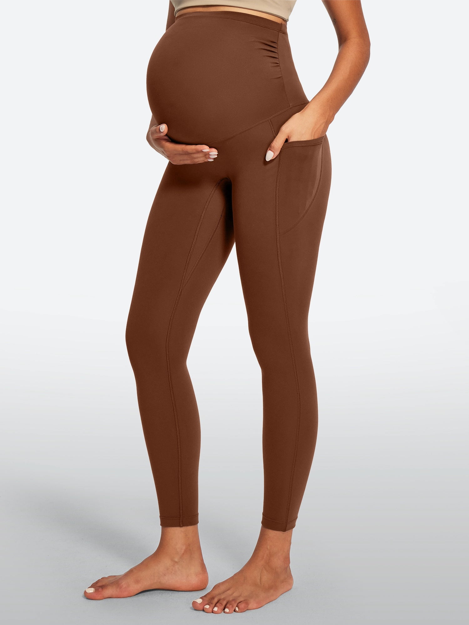 IUGA Comfy Stretch Over The Belly Maternity Leggings | Affordable Yoga Leggings & Activewear by IUGA