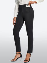 IUGA Pull On Stretchy Work Pants With Pockets
