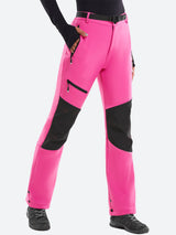 IUGA Waterproof Insulated Softshell Winter Fleece Lined Snow Pants - IUGA