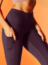 IUGA HeatLab® Fleece Lined Water Resistant Leggings with Pockets - IUGA