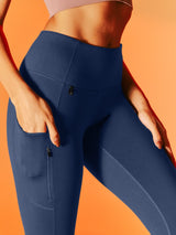 IUGA HeatLab® Fleece Lined Water Resistant Leggings with Pockets - IUGA