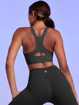 IUGA High Support Wireless Racerback Sports Bra