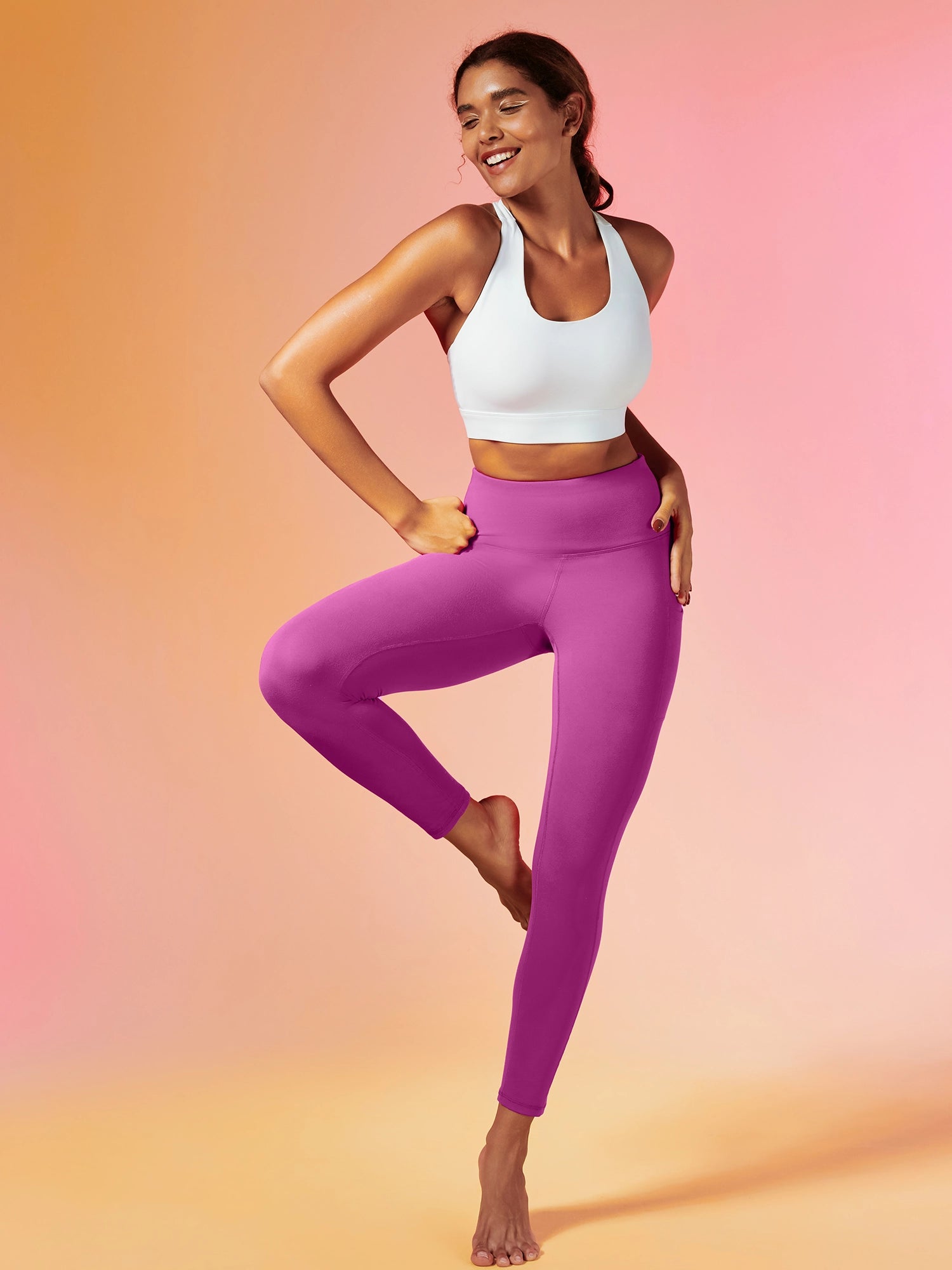 IUGA FlexTight High Waist Tummy Control Leggings With Pockets - IUGA