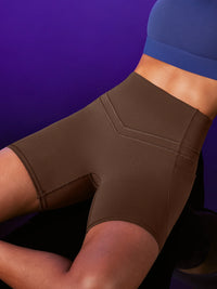 IUGA PowerTight No Front Seam Sandwich Shorts - IUGA