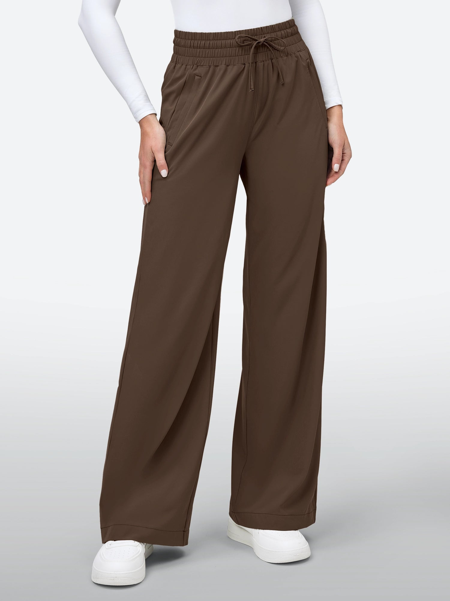 IUGA UPF 50+ Quick-Dry Wide Leg Flowy Pants 28‘’/30‘’ - IUGA