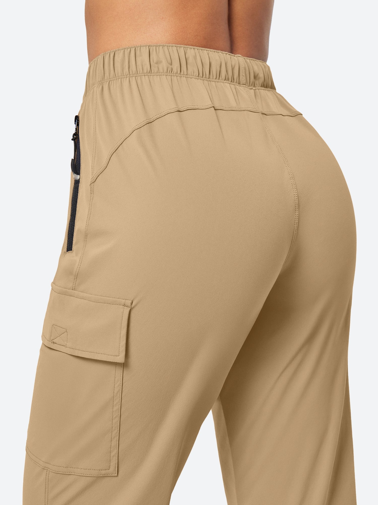 IUGA UPF50+ Quick Dry Hiking Cargo Joggers With Pockets - IUGA