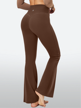 IUGA Sandwich No Front Seam Flare Yoga Pants - IUGA