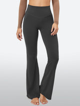 IUGA Sandwich No Front Seam Flare Yoga Pants - IUGA