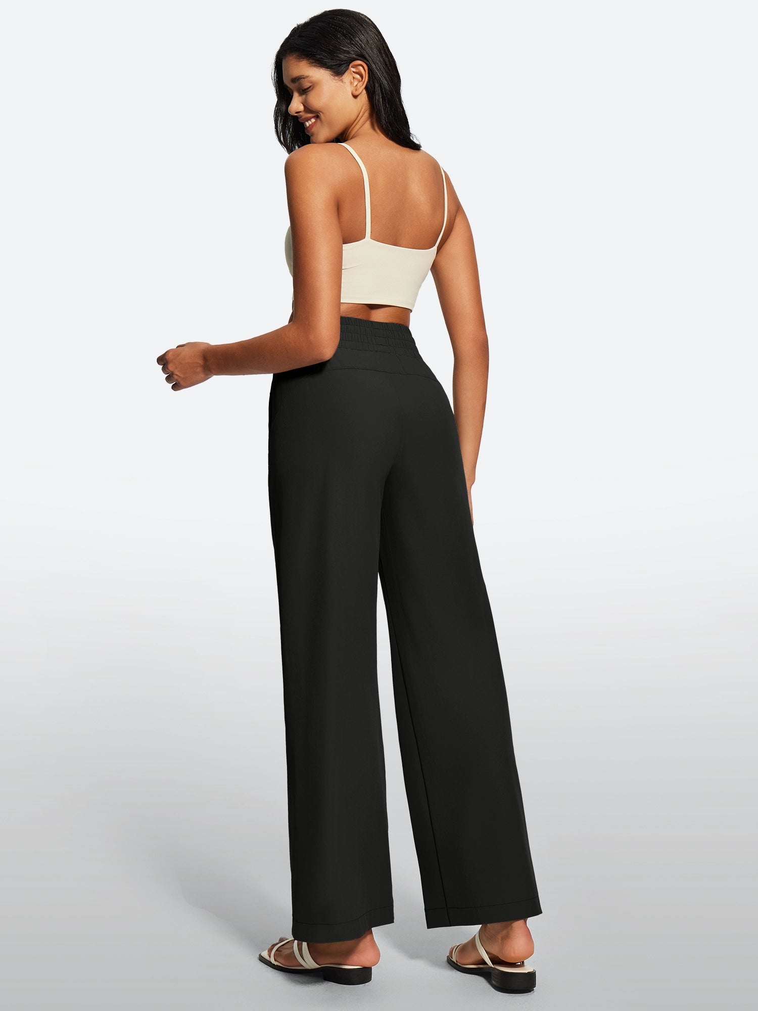 IUGA UPF 50+ Quick-Dry Wide Leg Flowy Pants 28‘’/30‘’ - IUGA