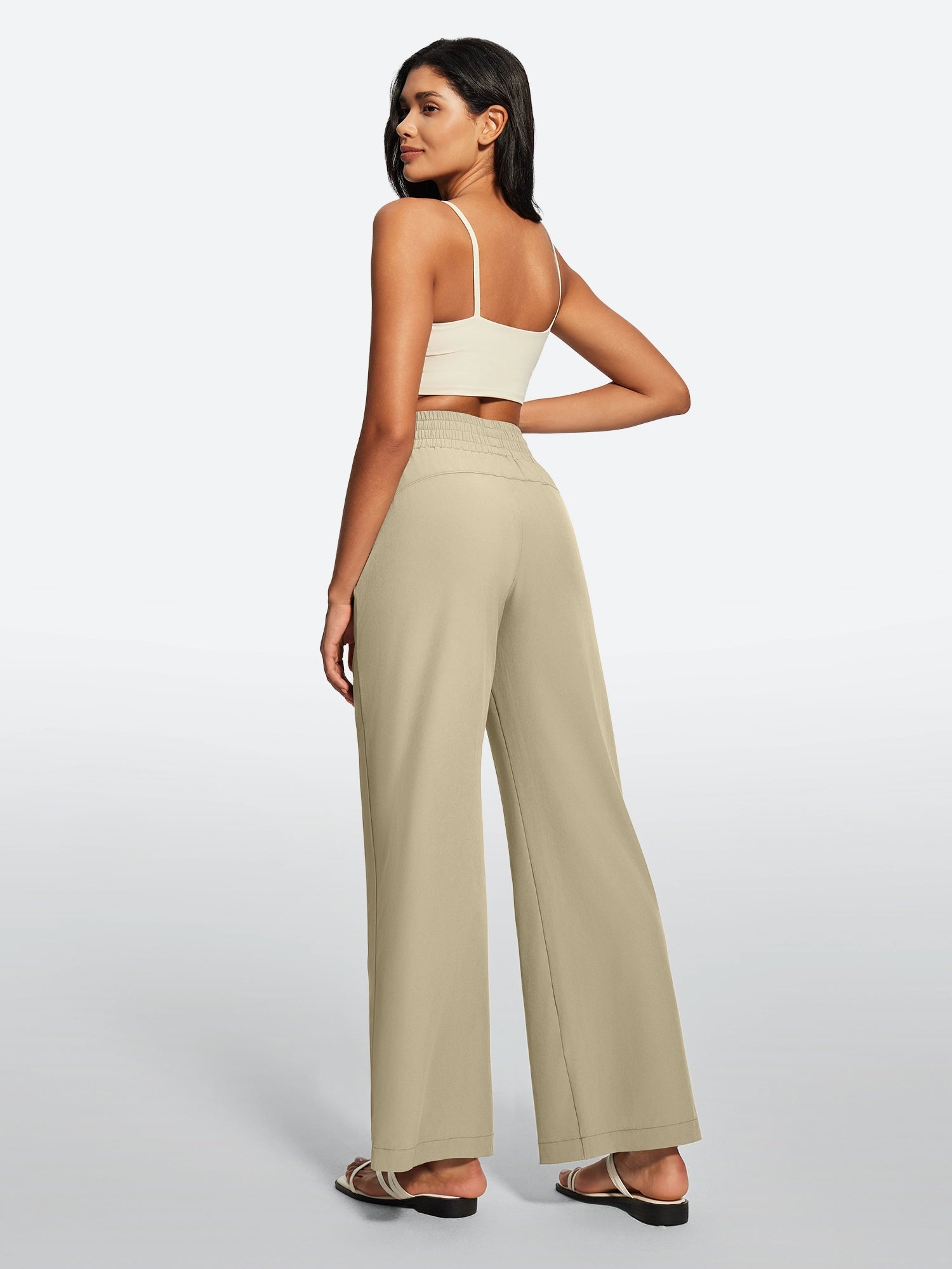 IUGA UPF 50+ Quick-Dry Wide Leg Flowy Pants 28‘’/30‘’ - IUGA