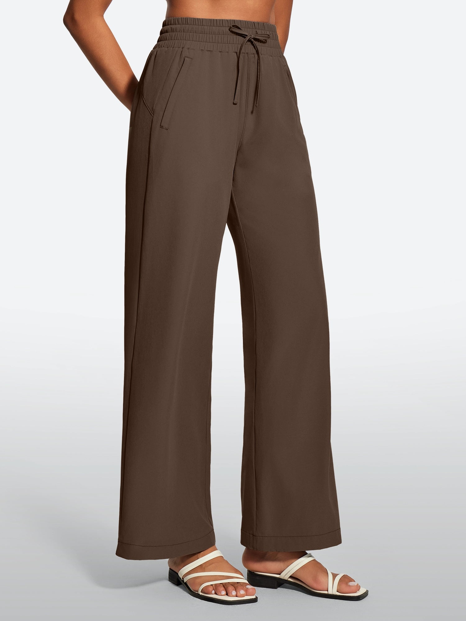IUGA UPF 50+ Quick-Dry Wide Leg Flowy Pants 28‘’/30‘’ - IUGA