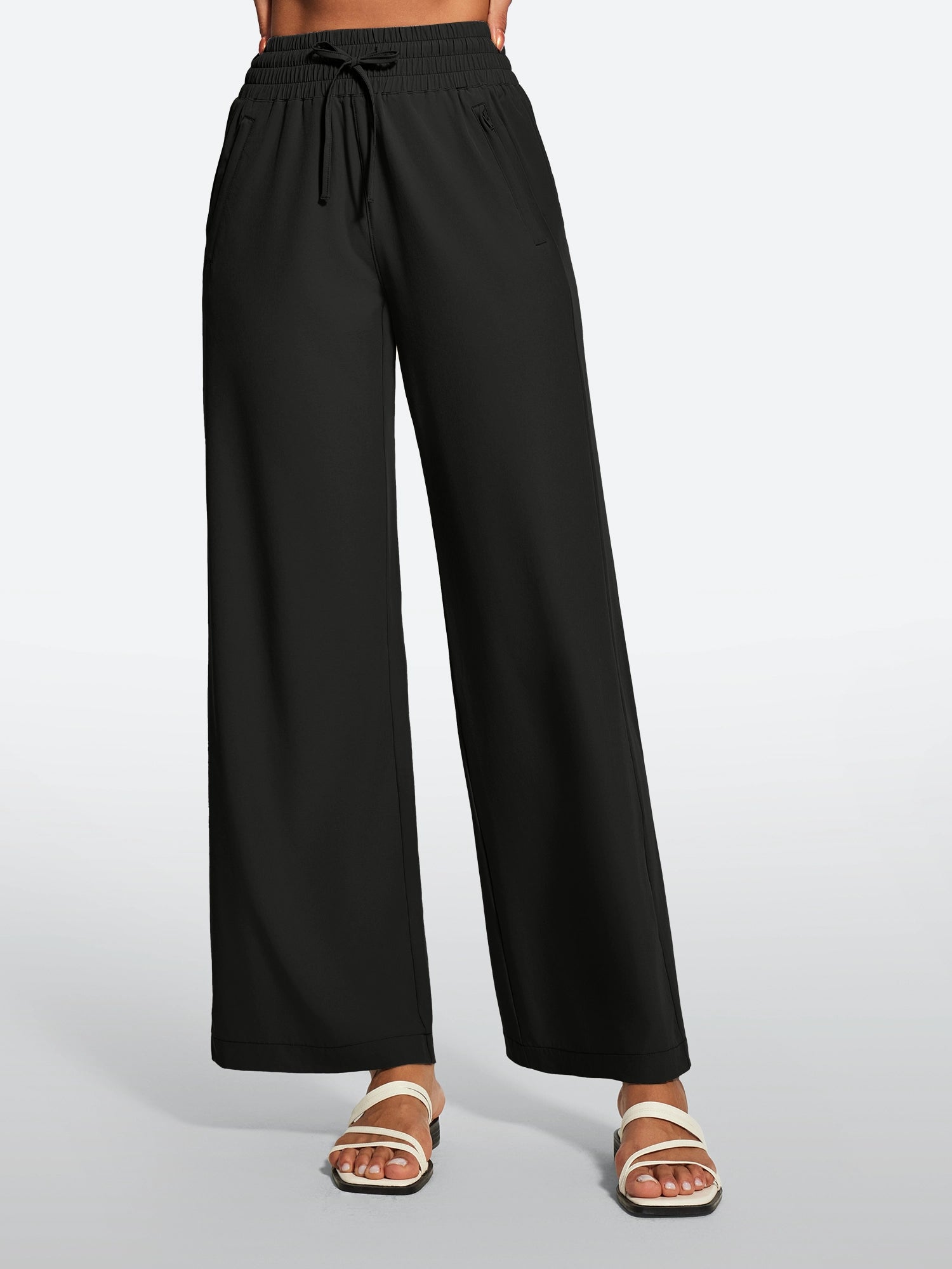 IUGA UPF 50+ Quick-Dry Wide Leg Flowy Pants 28‘’/30‘’ - IUGA