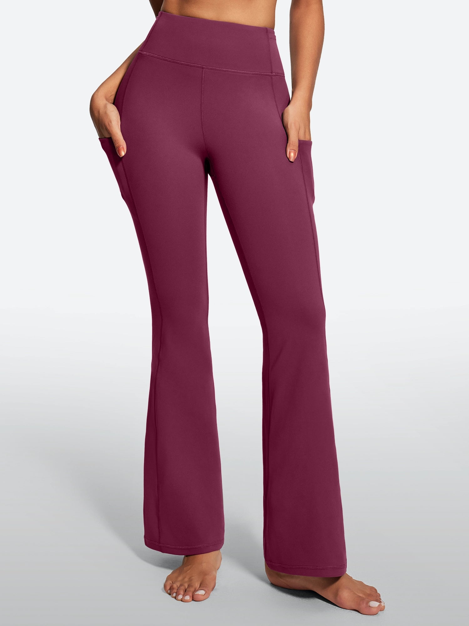 IUGA Tummy Control Bootcut Yoga Pants with Pockets - IUGA