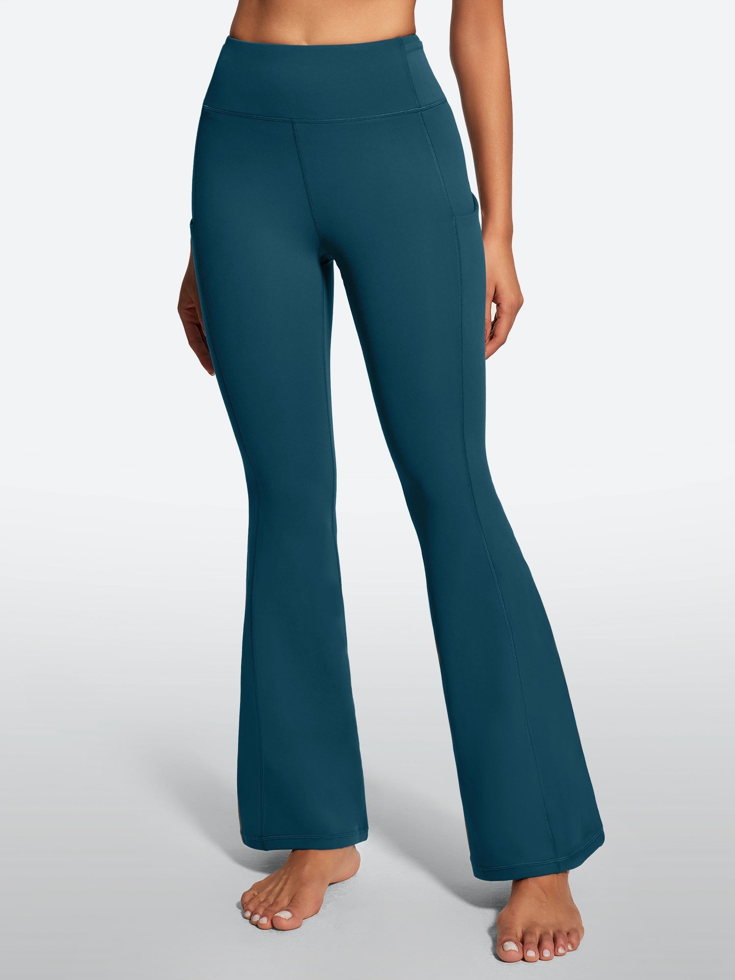 IUGA Tummy Control Bootcut Yoga Pants with Pockets - IUGA