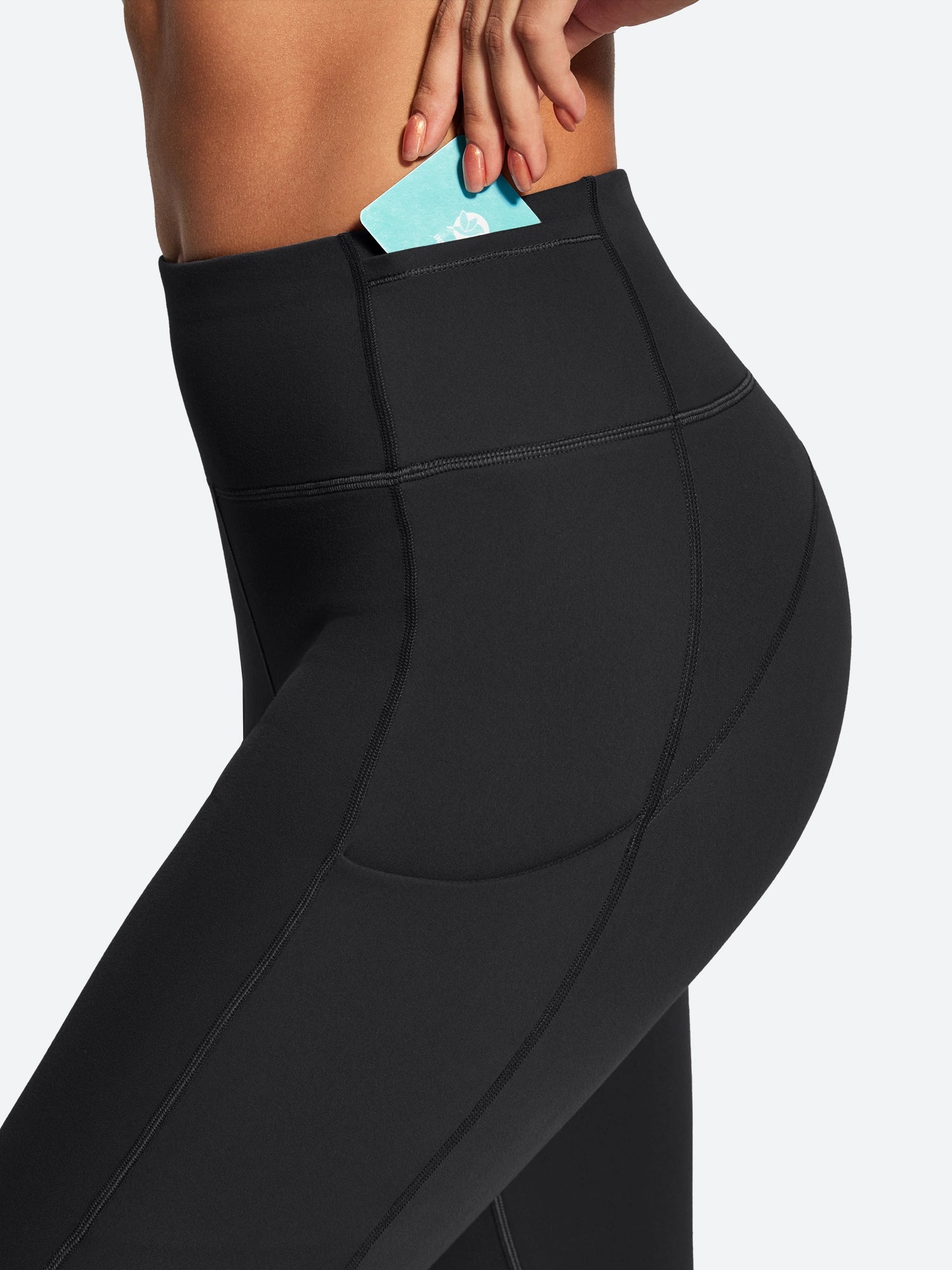 IUGA Tummy Control Bootcut Yoga Pants with Pockets - IUGA
