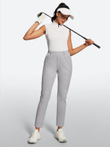 IUGA Stretchy 7/8 Ankle Pull On Work Pants With Pockets - IUGA