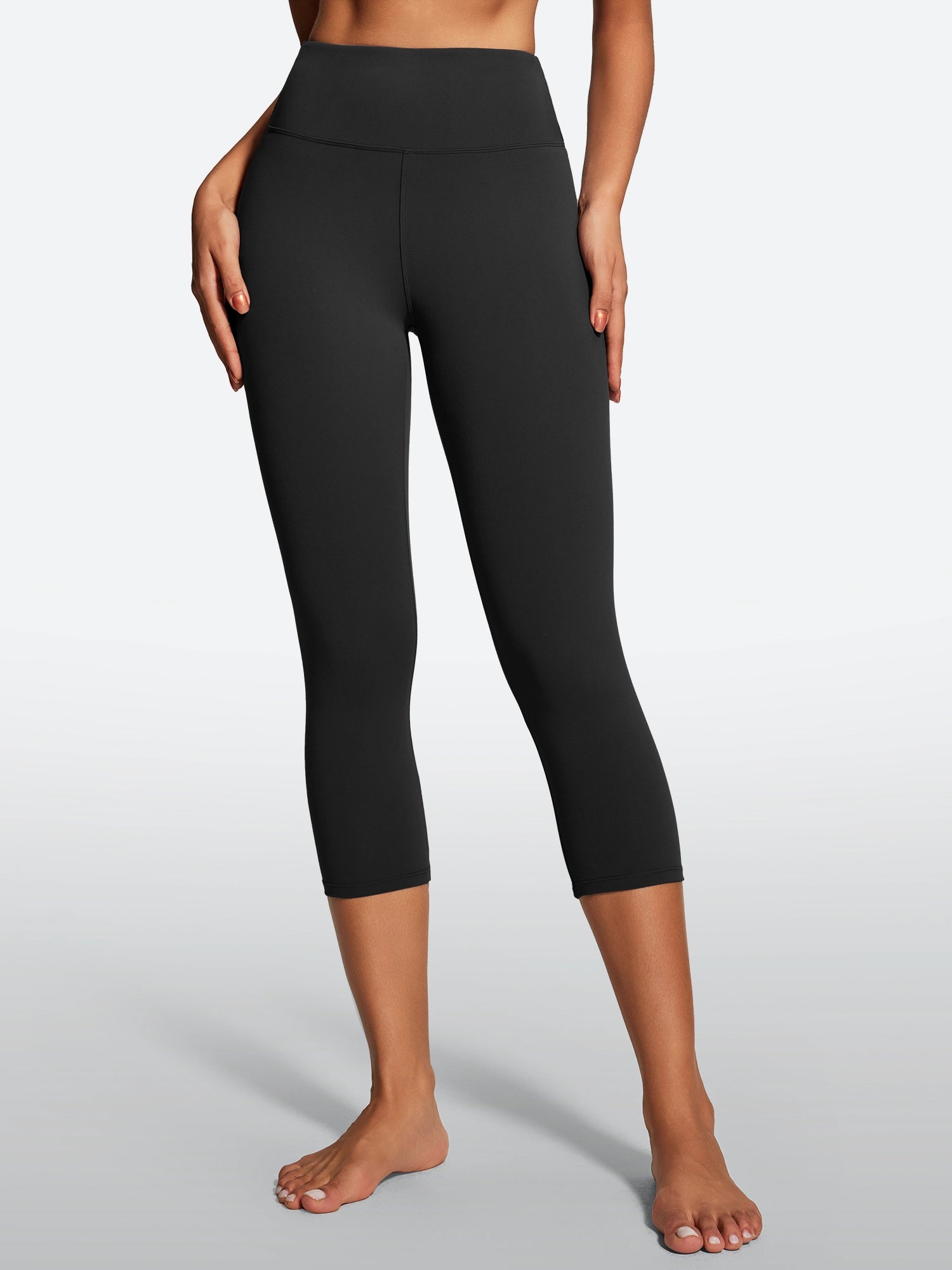 IUGA SilkFeel High Waisted Yoga Capris - IUGA