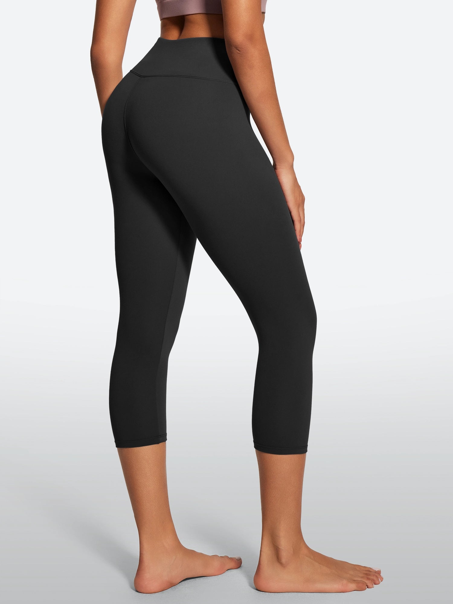 IUGA SilkFeel High Waisted Yoga Capris - IUGA