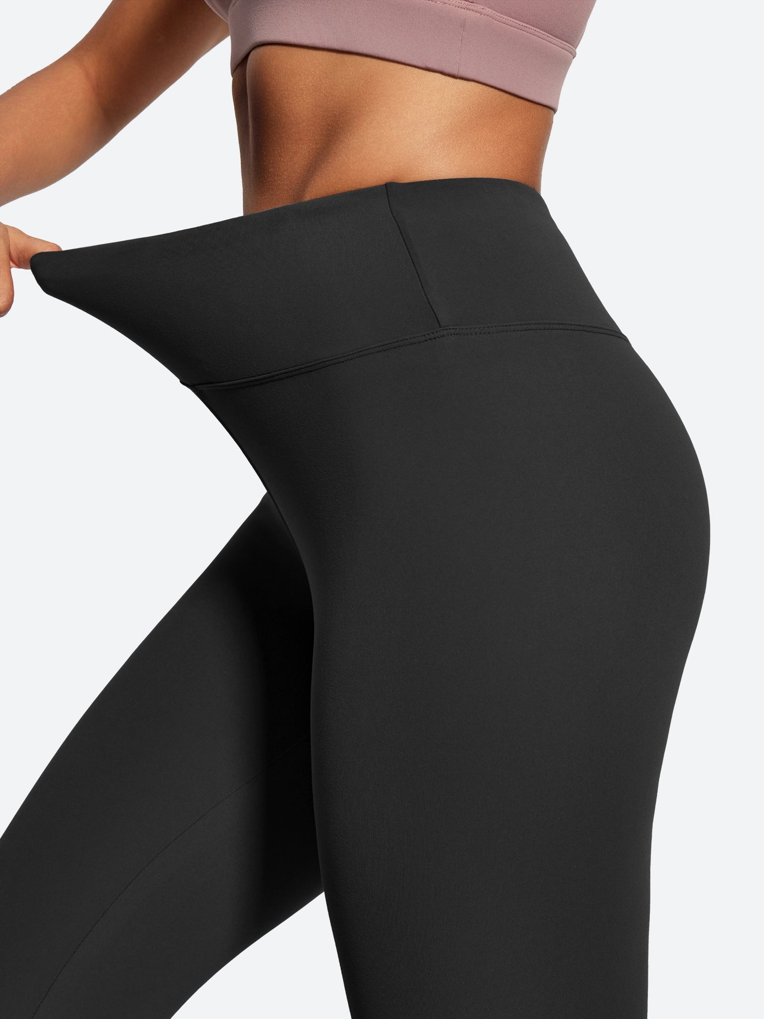 IUGA SilkFeel High Waisted Yoga Capris - IUGA