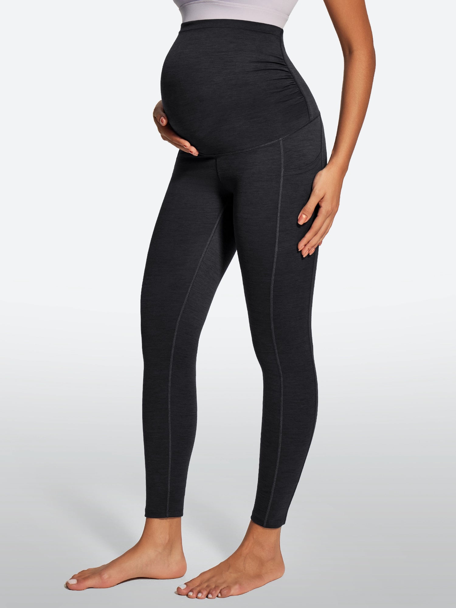 IUGA Supcream Buttery-soft Maternity Legging With Pockets