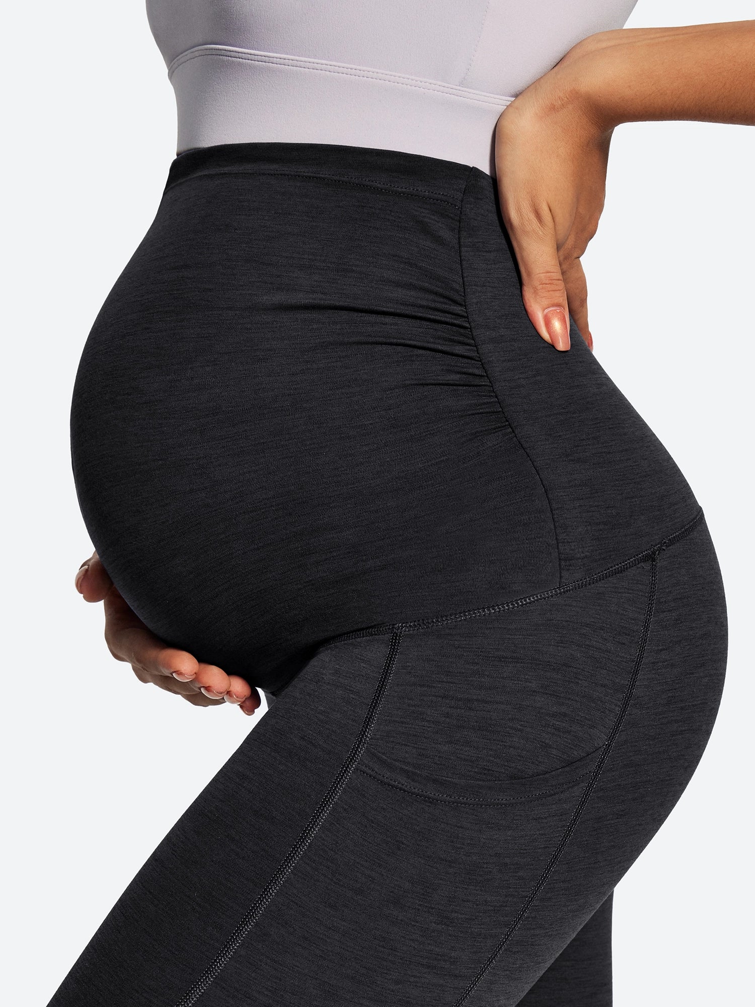 IUGA Supcream Buttery-soft Maternity Legging With Pockets