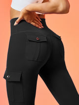 IUGA Flextight High Waisted Lift Cargo Leggings With Pockets - IUGA
