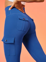 IUGA Flextight High Waisted Lift Cargo Leggings With Pockets - IUGA