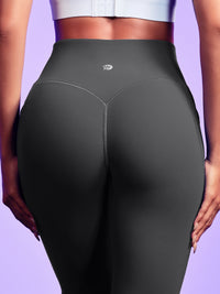 IUGA PowerTight Scrunch No Front Seam High Waist Leggings With Pockets - IUGA