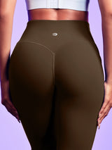 IUGA PowerTight Scrunch No Front Seam High Waist Leggings With Pockets