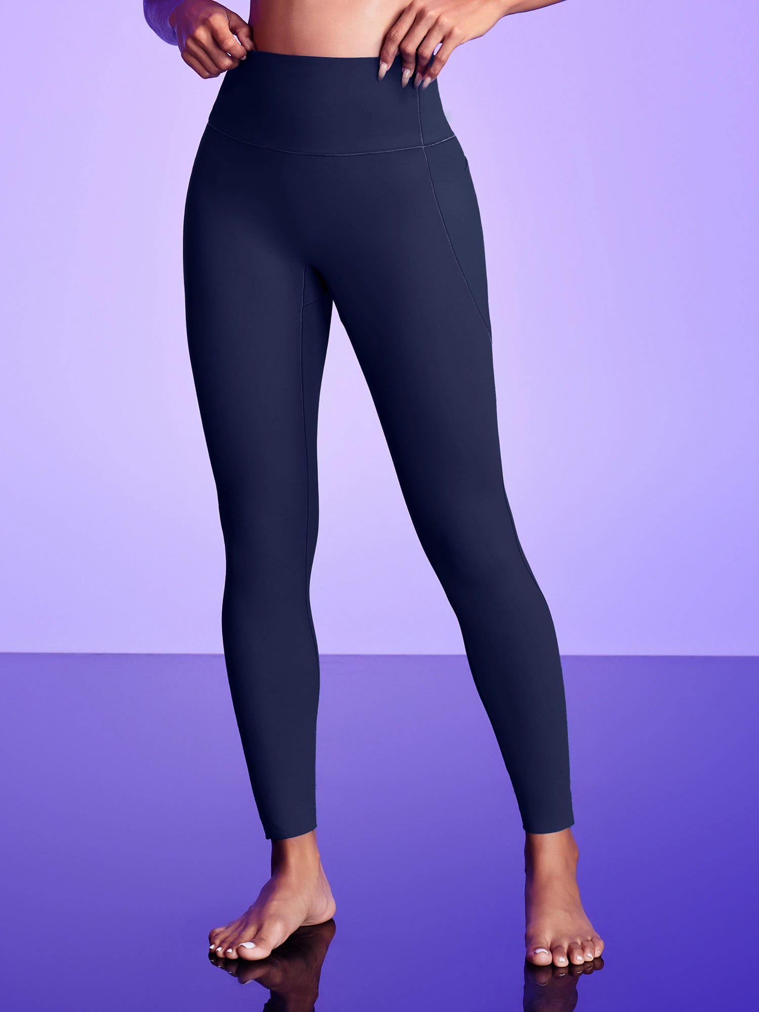 IUGA PowerTight Scrunch No Front Seam High Waist Leggings With Pockets