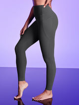 IUGA PowerTight Scrunch No Front Seam High Waist Leggings With Pockets