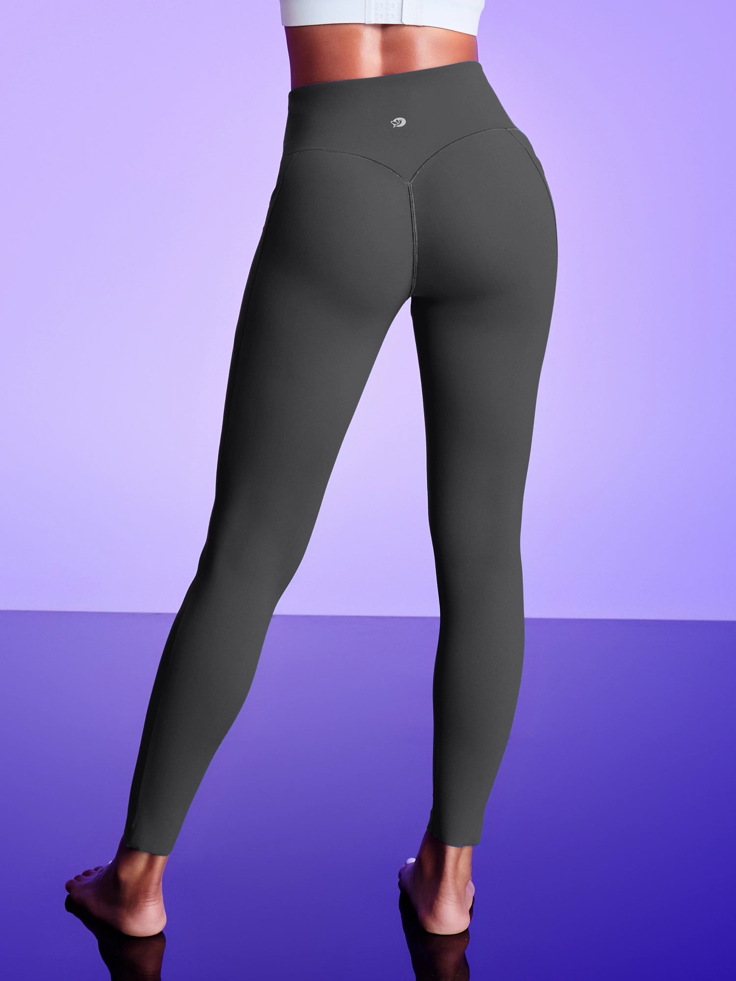 IUGA PowerTight Scrunch No Front Seam High Waist Leggings With Pockets