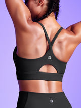 IUGA PowerTight Padded Strappy Y Back Sports Bra