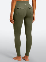 IUGA Flextight High Waisted Lift Cargo Leggings With Pockets - IUGA