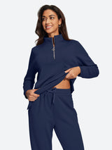 IUGA 2 Piece Outfits Wide Leg Pants Lounge Set