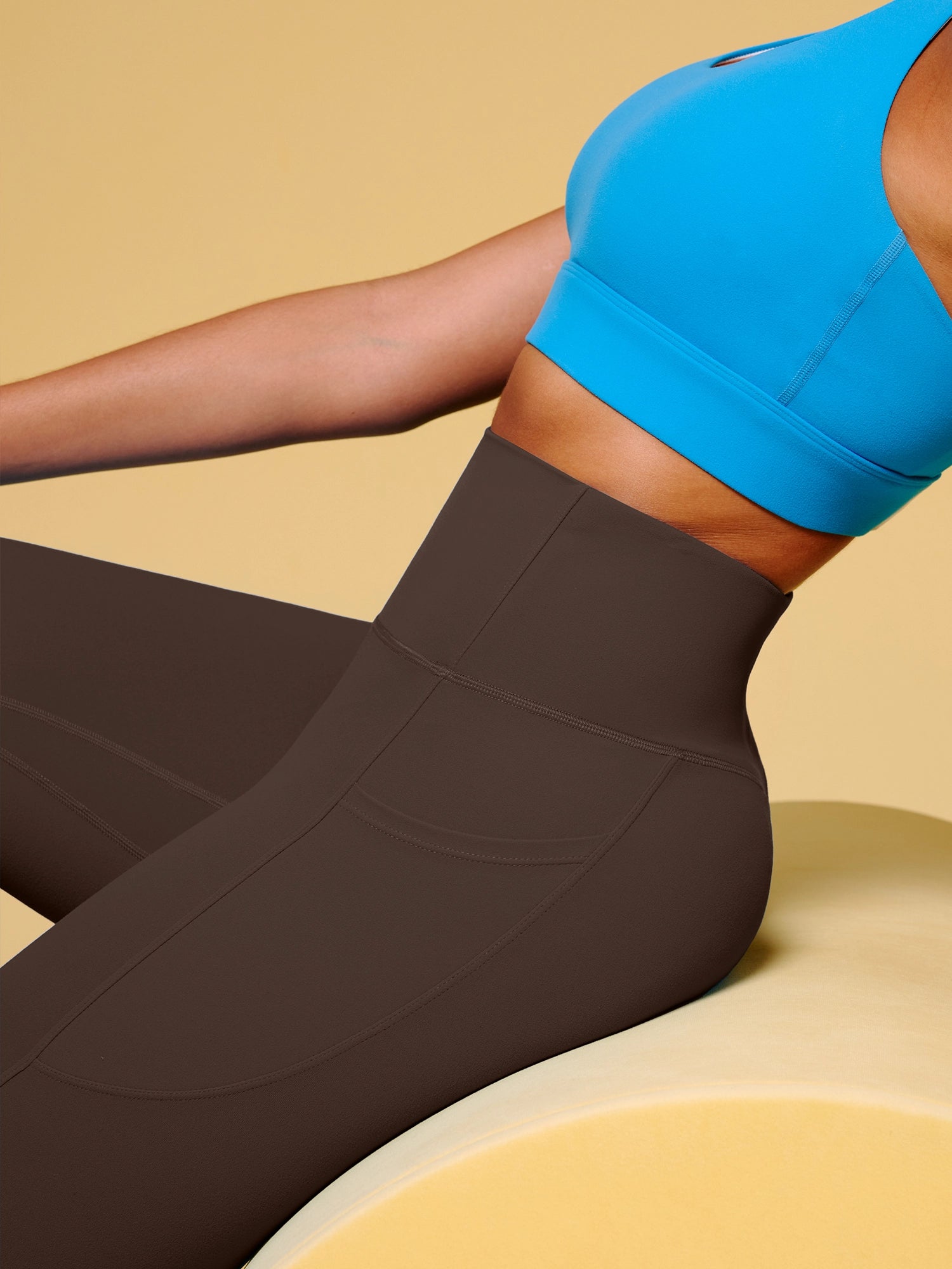 IUGA Butterlab® No Front Seam High Waisted Buttery Soft With Pockets