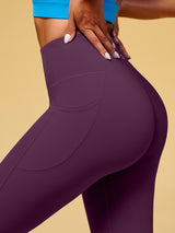 IUGA Butterlab® No Front Seam High Waisted Buttery Soft With Pockets