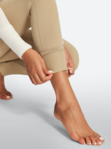 IUGA HeatLab® Fleece Lined Pull On High Waisted Dress Pants With Pockets
