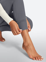 IUGA HeatLab® Fleece Lined Pull On High Waisted Dress Pants With Pockets