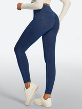 IUGA FlexDenim® High Waisted Stretchy Butt Lifting Jeggings With Pockets