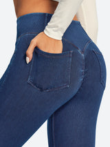 IUGA FlexDenim® High Waisted Stretchy Butt Lifting Jeggings With Pockets