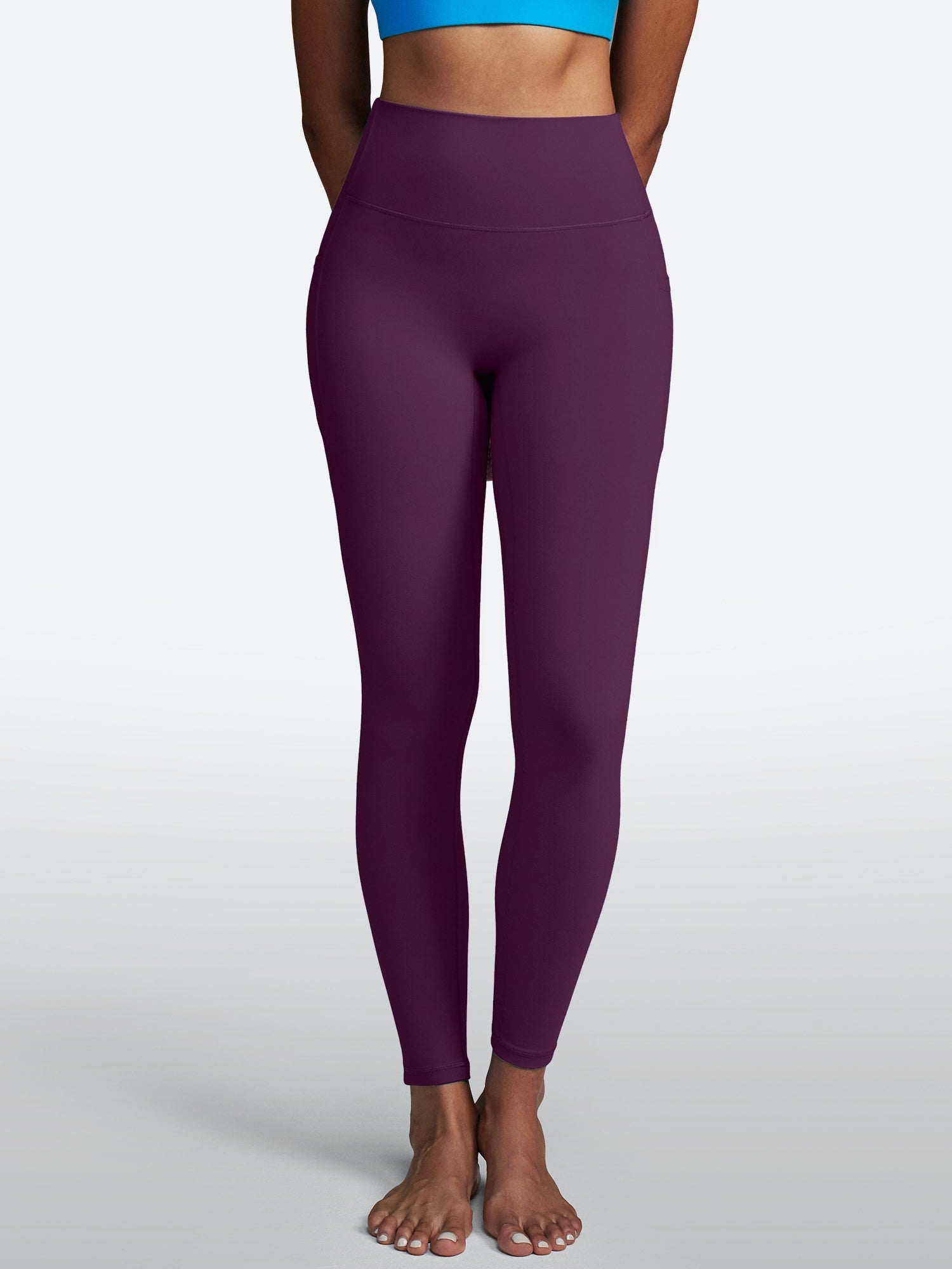 IUGA Butterlab® No Front Seam High Waisted Buttery Soft With Pockets