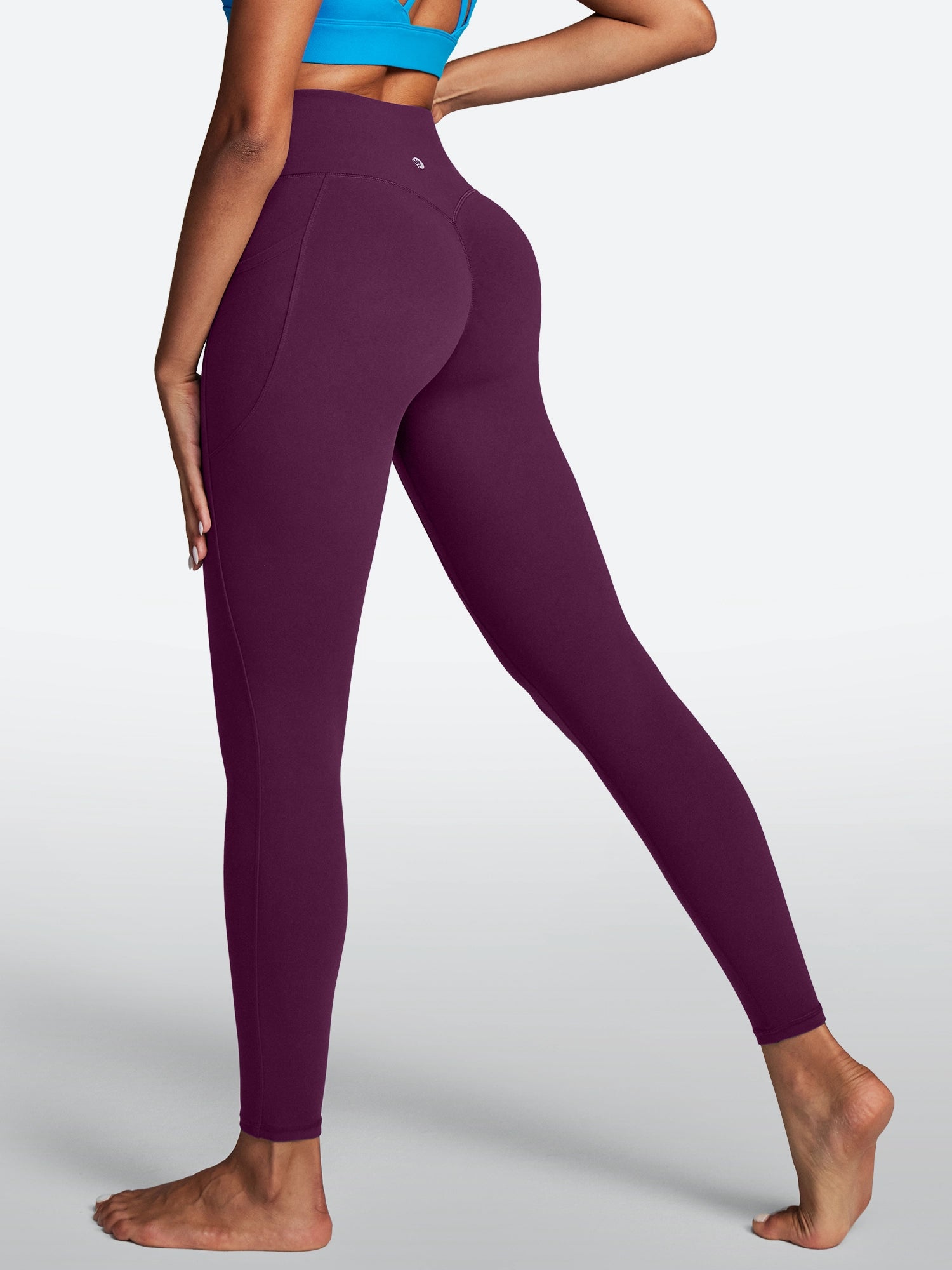 IUGA Butterlab® No Front Seam High Waisted Buttery Soft With Pockets