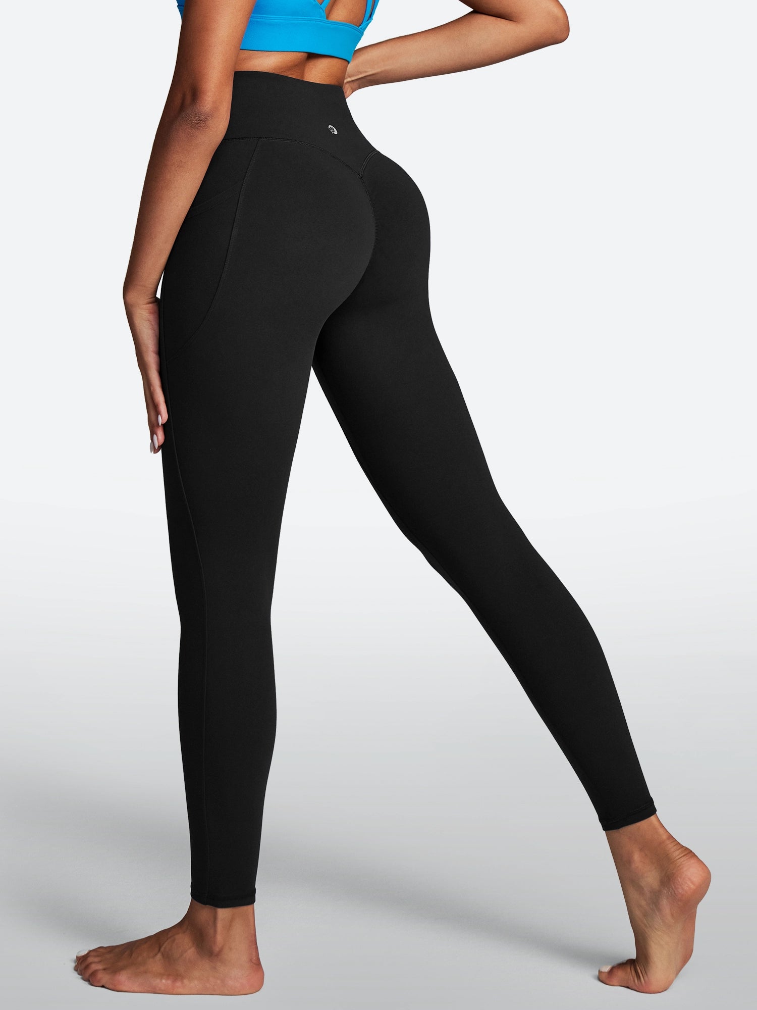 IUGA Butterlab® No Front Seam High Waisted Buttery Soft With Pockets