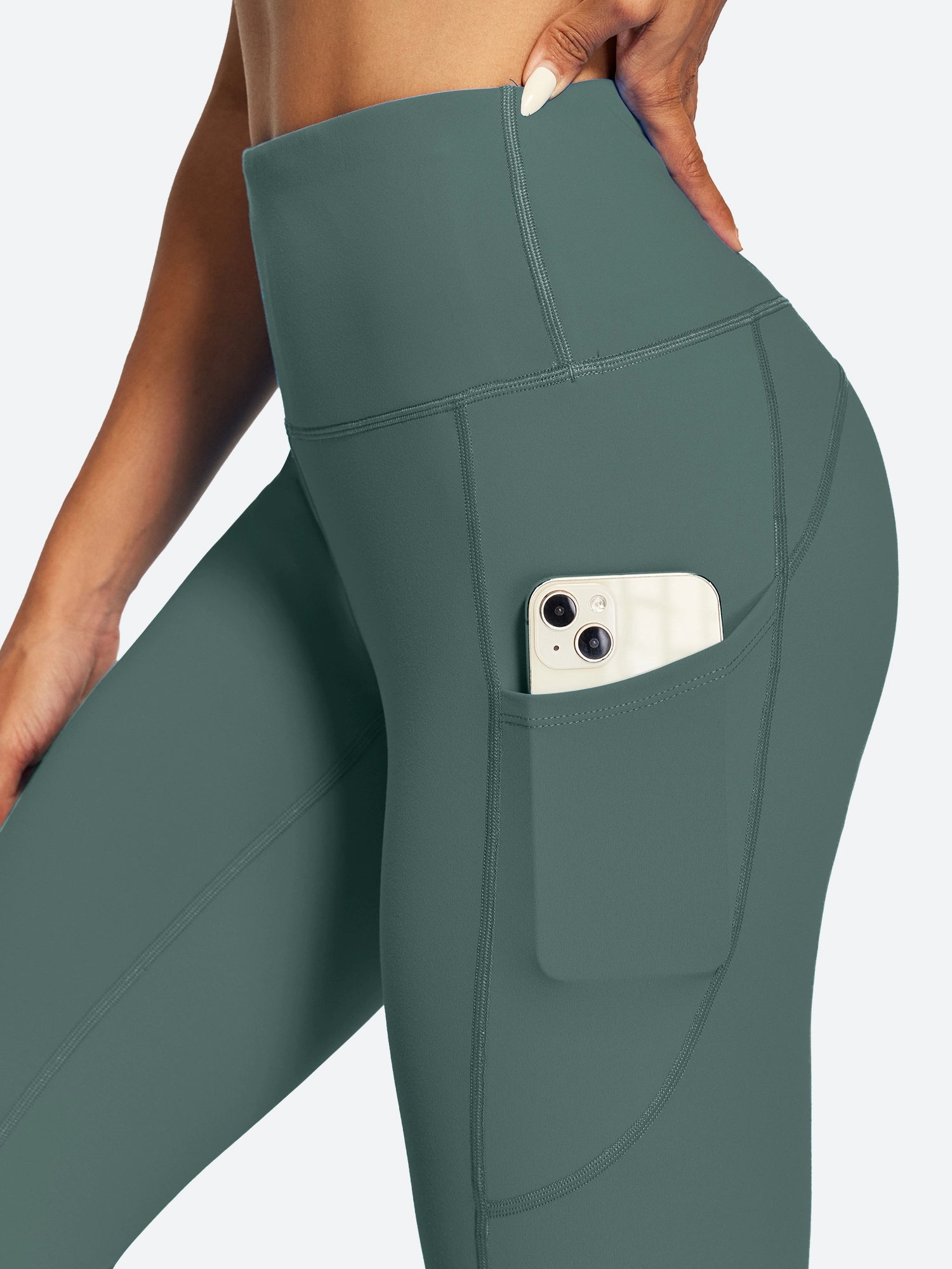 IUGA HeatLab® Fleece Lined Leggings with Pockets | Affordable Yoga Leggings & Activewear by IUGA