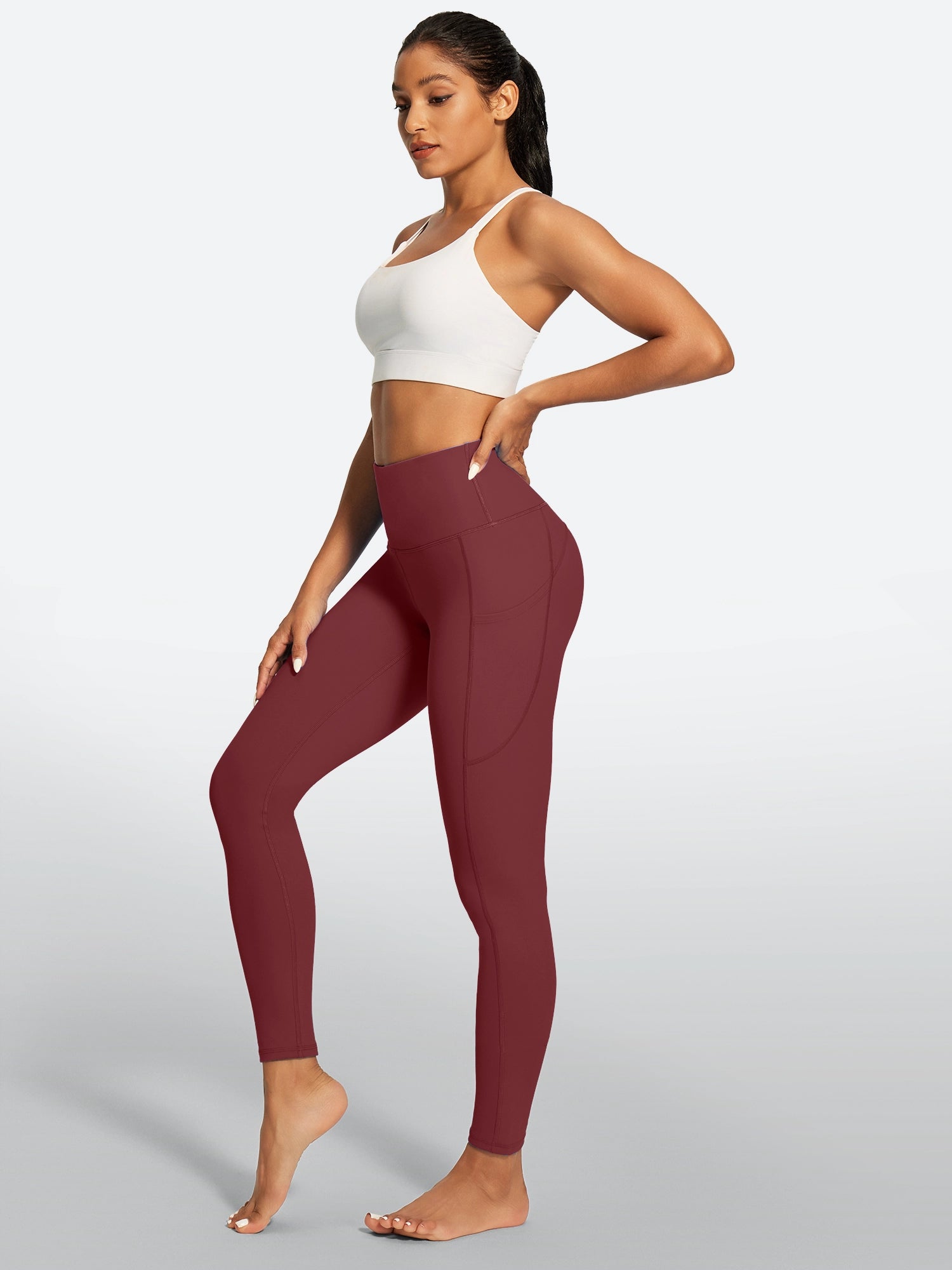 IUGA HeatLab® Fleece Lined Leggings with Pockets | Affordable Yoga Leggings & Activewear by IUGA