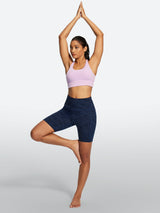 IUGA FlexTight Tummy Control Shorts With Pockets 6''