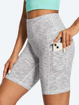 IUGA FlexTight Tummy Control Shorts With Pockets 6''