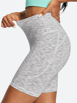 IUGA FlexTight Tummy Control Shorts With Pockets 6''